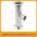 Stainless Steel KF Vacuum Reducing 3way Tee